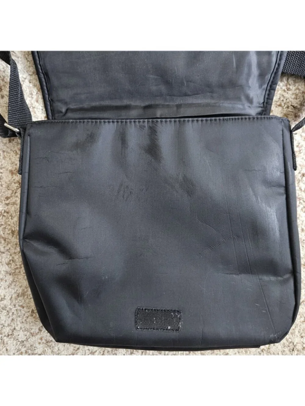 Disney Eeyore Black Messenger bag Purse 11” H X 12.5” W